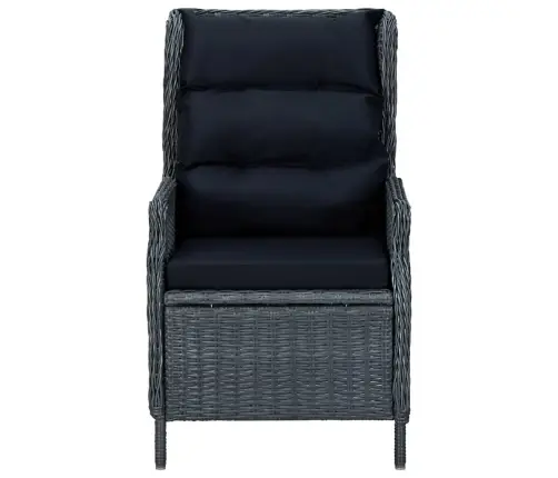 7-Daļīgs Dārza Mēbeļu Komplekts Ar Matračiem, Pe Rotangpalma Vidaxl