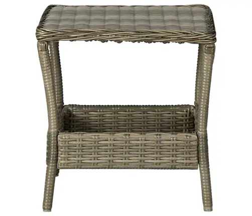 Sodo Komplektas Su Pagalvėlėmis, 3 Dalių, Rudas, Poliratanas