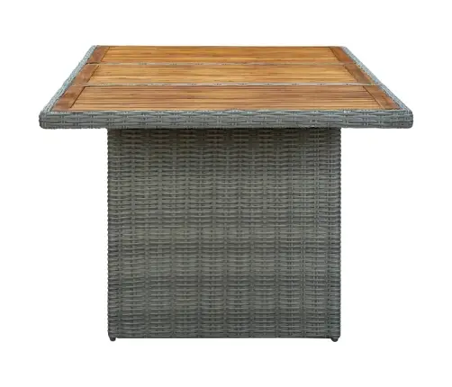 Lauko Komplektas Su Pagalvėmis, 9 Dalių, Pilkas, Poliratanas