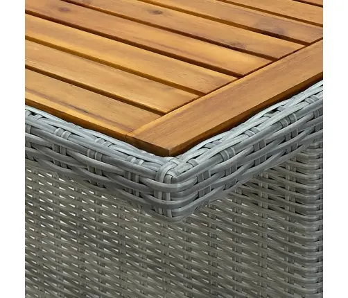 9-Daļīgs Dārza Mēbeļu Komplekts Ar Matračiem, Pe Rotangpalma Vidaxl