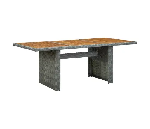 9-Daļīgs Dārza Mēbeļu Komplekts Ar Matračiem, Pe Rotangpalma Vidaxl