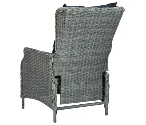 9-Daļīgs Dārza Mēbeļu Komplekts Ar Matračiem, Pe Rotangpalma Vidaxl