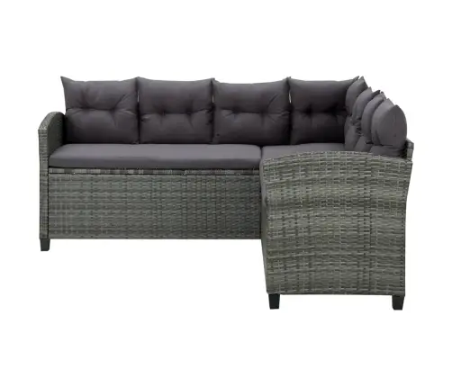 6-Daļīgs Dārza Mēbeļu Komplekts, Matrači, Pe Rotangpalma Vidaxl