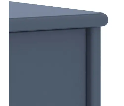 Naktsskapītis, Gaiši Pelēks, 35X30X40 Cm, Priedes Masīvkoks Vidaxl