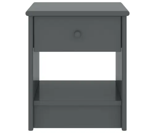 Naktsskapītis, Tumši Pelēks, 35X30X40 Cm, Priedes Masīvkoks Vidaxl Naktsskapītis, Tumši Pelēks, 35X30X40 Cm, Priedes Masīvkoks Vidaxl