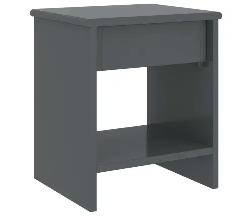 Naktsskapītis, Tumši Pelēks, 35X30X40 Cm, Priedes Masīvkoks Vidaxl Naktsskapītis, Tumši Pelēks, 35X30X40 Cm, Priedes Masīvkoks Vidaxl