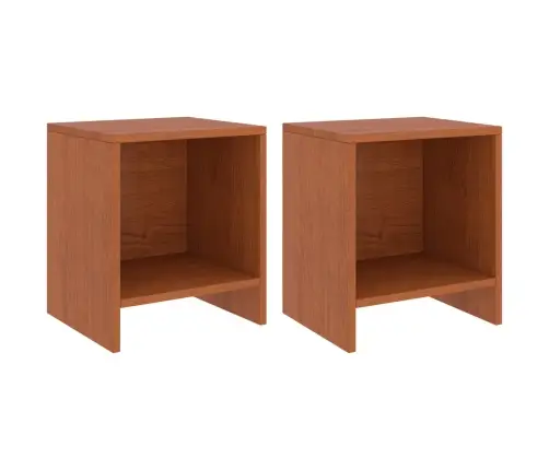 Naktsskapīši, 2 Gab., Medus Brūni, 35X30X40 Cm, Priedes Koks Vidaxl Naktsskapīši, 2 Gab., Medus Brūni, 35X30X40 Cm, Priedes Koks Vidaxl