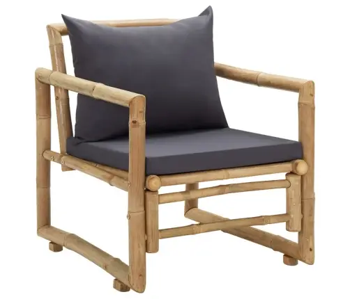 Dārza Krēsli Ar Matračiem, 2 Gab., Bambuss Vidaxl Dārza Krēsli Ar Matračiem, 2 Gab., Bambuss Vidaxl