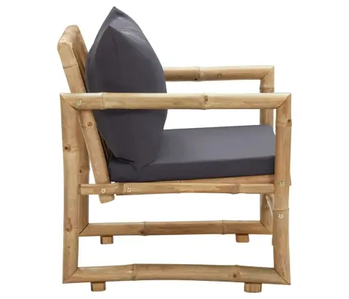 Dārza Krēsli Ar Matračiem, 2 Gab., Bambuss Vidaxl Dārza Krēsli Ar Matračiem, 2 Gab., Bambuss Vidaxl