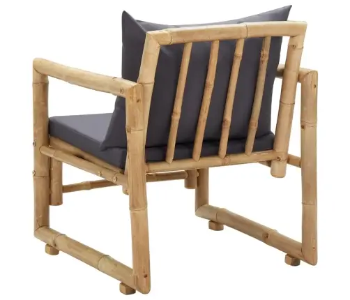 Dārza Krēsli Ar Matračiem, 2 Gab., Bambuss Vidaxl Dārza Krēsli Ar Matračiem, 2 Gab., Bambuss Vidaxl