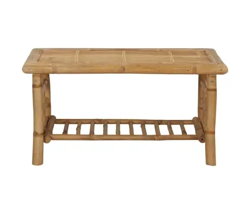 4-Osaline Aiamööbli Komplekt Patjadega, Bambus