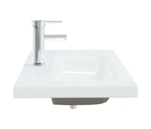 Įmontuojamas Praustuvas, Baltas, 91X39X18cm Keramika