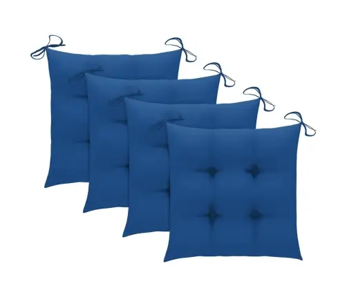 Dārza Krēsli Ar Matračiem, 3 Gab., Akācijas Masīvkoks Vidaxl