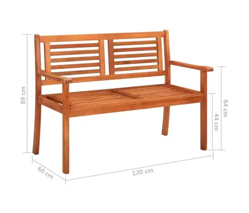 2-Kohaline Aiapink Padjaga, 120 cm Eukalüptipuit