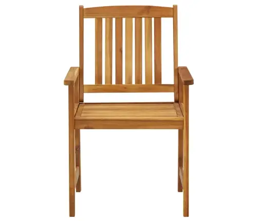 Sodo Kėdės Su Pagalvėlėmis, 2Vnt., Akacijos Medienos Masyvas