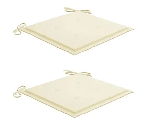 Dārza Krēsli Ar Matračiem, 2 Gab., Akācijas Masīvkoks Vidaxl