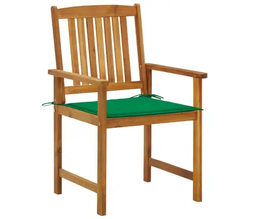 Dārza Krēsli Ar Matračiem, 2 Gab., Akācijas Masīvkoks Vidaxl