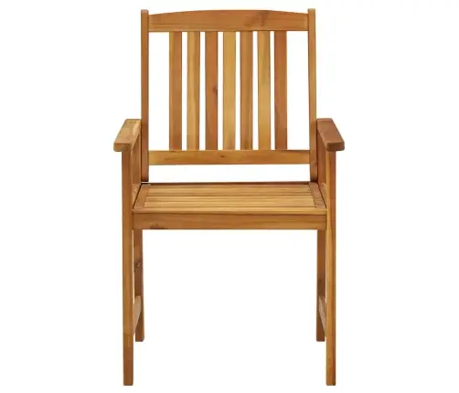 Dārza Krēsli Ar Matračiem, 2 Gab., Akācijas Masīvkoks Vidaxl