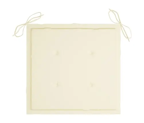 Dārza Krēsli Ar Matračiem, 4 Gab., Akācijas Masīvkoks, Pelēki Vidaxl