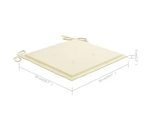 Sodo Kėdės Su Arbatos Staliuku Ir Pagalvėlėmis, Akacija