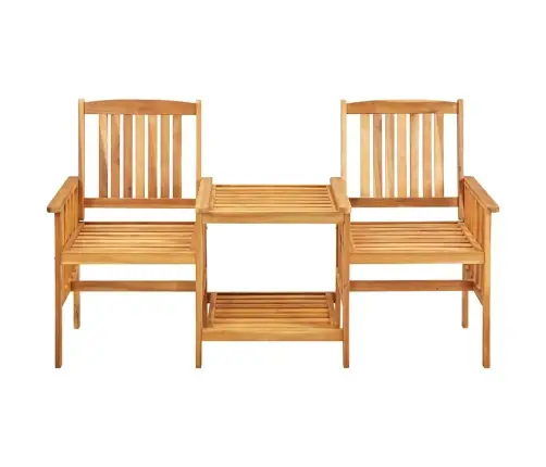 Aiatoolid Teelauaga Istmepatjadega, Akaatsiapuit