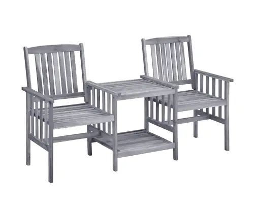 Aiatoolid Teelauaga, Istmepatjadega, Akaatsiapuit