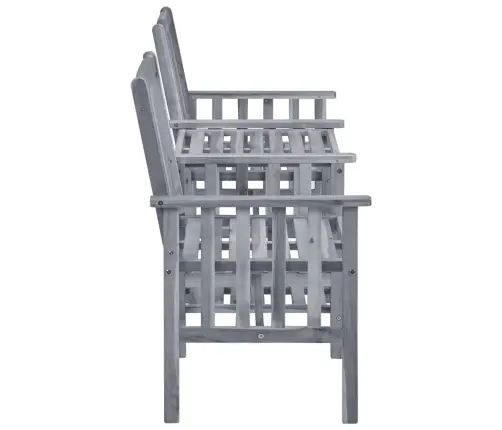 Dārza Krēsli Ar Matračiem Un Galdiņu, Akācijas Masīvkoks Vidaxl