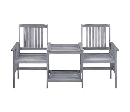 Dārza Krēsli Ar Matračiem Un Galdiņu, Akācijas Masīvkoks Vidaxl