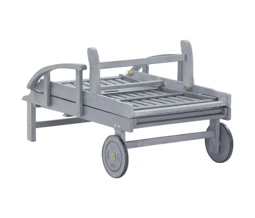 Päevitustool Istmepadjaga, Akaatsiapuit