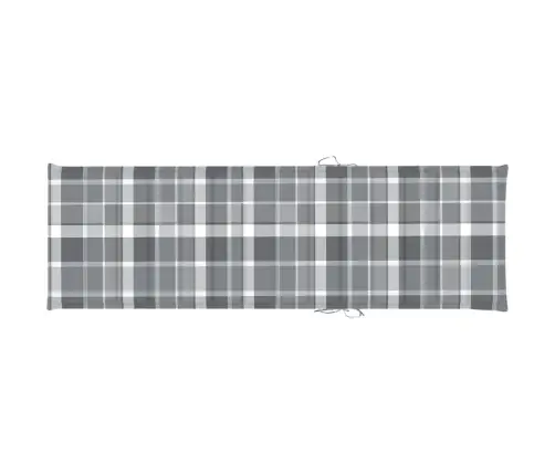 Dārza Sauļošanās Zvilnis Ar Matraci, Akācijas Masīvkoks Vidaxl