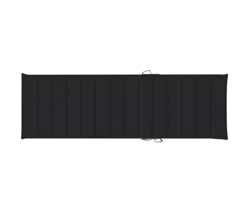 Dārza Sauļošanās Zvilnis Ar Matraci, Akācijas Masīvkoks Vidaxl