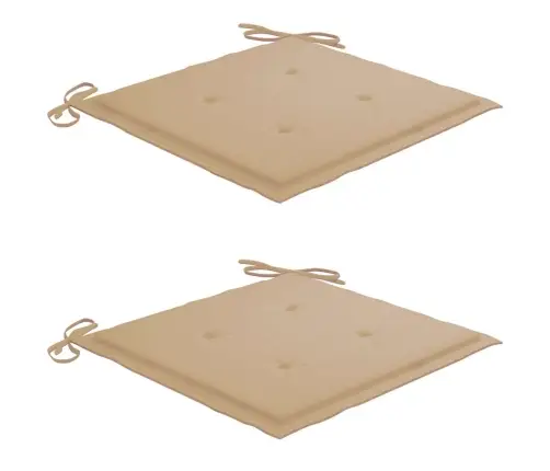 Dārza Krēsli Ar Matračiem, 2 Gab., Akācijas Masīvkoks, Tērauds Vidaxl