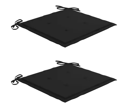 Dārza Krēsli Ar Matračiem, 2 Gab., Akācijas Masīvkoks, Tērauds Vidaxl