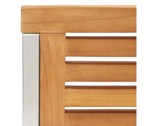 Dārza Krēsli Ar Matračiem, 2 Gab., Masīvs Tīkkoks, Tērauds Vidaxl Dārza Krēsli Ar Matračiem, 2 Gab., Masīvs Tīkkoks, Tērauds Vidaxl