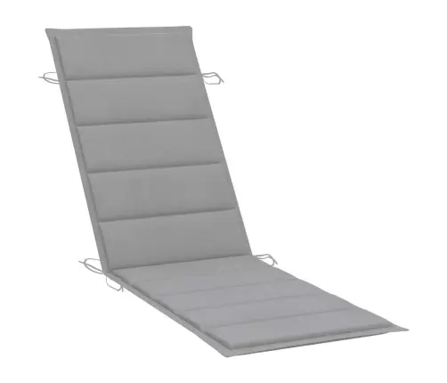 Dārza Sauļošanās Zvilnis Ar Matraci, Akācijas Masīvkoks Vidaxl