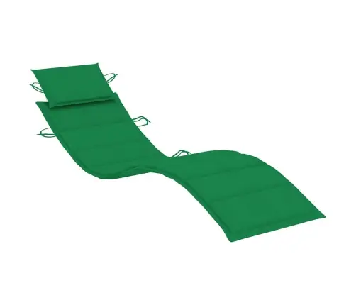 Dārza Sauļošanās Zvilnis Ar Matraci, Akācijas Masīvkoks Vidaxl