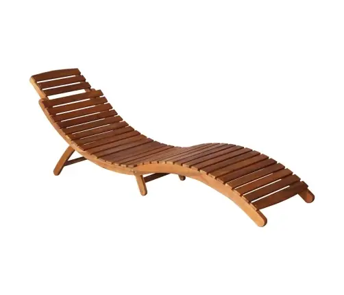 Päevitustool Laua Ja Istmepadjaga, Akaatsiapuit