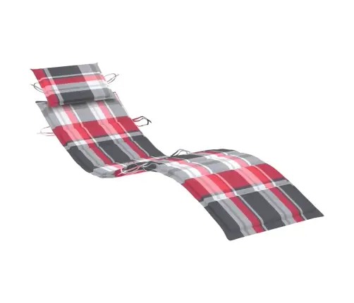 Dārza Sauļošanās Zvilnis Ar Matraci Un Galdiņu, Akācijas Koks Vidaxl