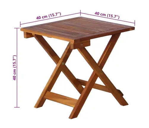 Dārza Sauļošanās Zvilnis Ar Matraci Un Galdiņu, Akācijas Koks Vidaxl