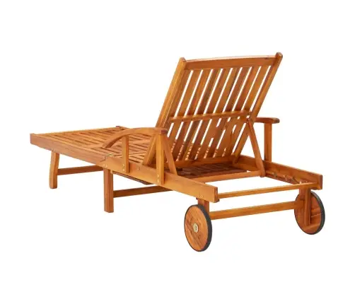 Dārza Sauļošanās Zvilnis Ar Matraci, Akācijas Masīvkoks Vidaxl Dārza Sauļošanās Zvilnis Ar Matraci, Akācijas Masīvkoks Vidaxl