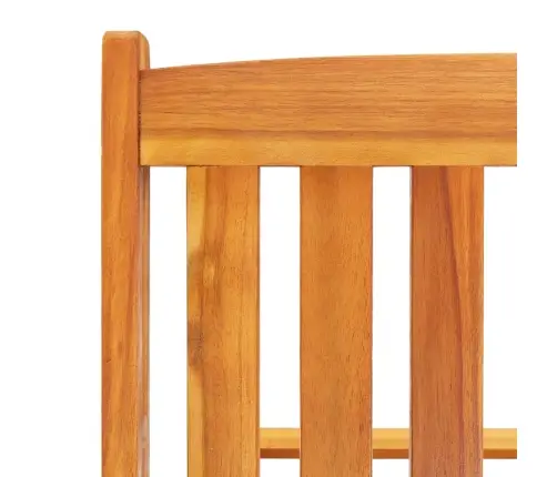 Dārza Sauļošanās Zvilnis Ar Matraci, Akācijas Masīvkoks Vidaxl