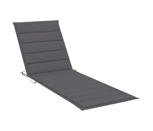 Dārza Sauļošanās Zvilnis Ar Matraci Un Galdiņu, Akācijas Koks Vidaxl