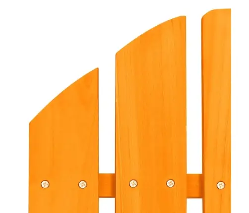 Dārza Krēsls, Egles Masīvkoks, Oranžs Vidaxl