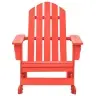 Dārza Šūpuļkrēsls, Egles Masīvkoks, Sarkans Vidaxl