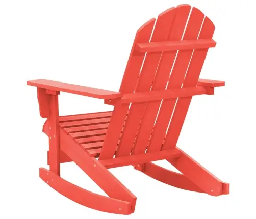 Dārza Šūpuļkrēsls, Egles Masīvkoks, Sarkans Vidaxl