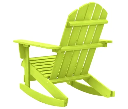 Dārza Šūpuļkrēsls, Egles Masīvkoks, Zaļš Vidaxl