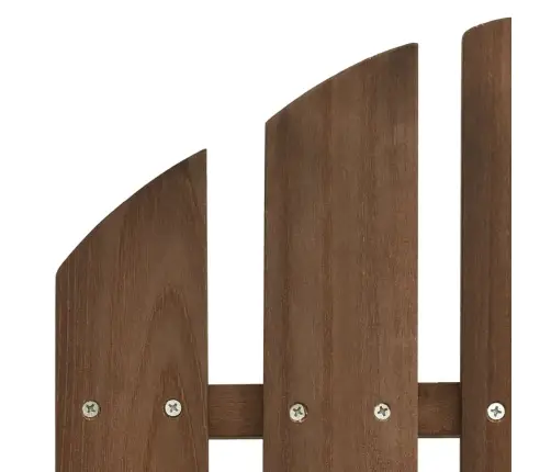 Dvivietė Sodo Adirondack Kėdė, Ruda, Eglės Medienos Masyvas Dvivietė Sodo Adirondack Kėdė, Ruda, Eglės Medienos Masyvas