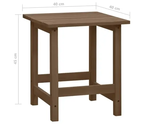 Dārza Krēsls Ar Kāju Balstu Un Galdiņu, Egles Masīvkoks, Brūns Vidaxl Dārza Krēsls Ar Kāju Balstu Un Galdiņu, Egles Masīvkoks, Brūns Vidaxl