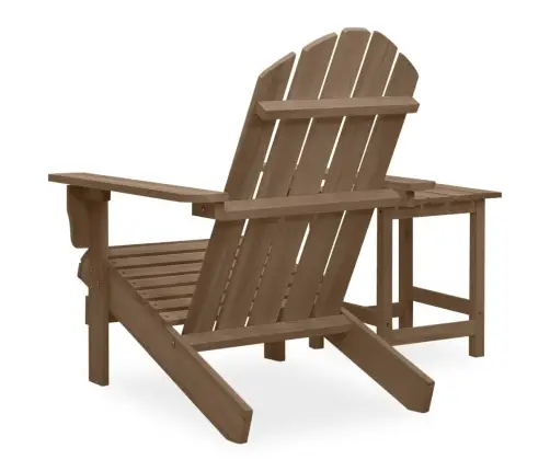 Dārza Krēsls Ar Kāju Balstu Un Galdiņu, Egles Masīvkoks, Brūns Vidaxl Dārza Krēsls Ar Kāju Balstu Un Galdiņu, Egles Masīvkoks, Brūns Vidaxl