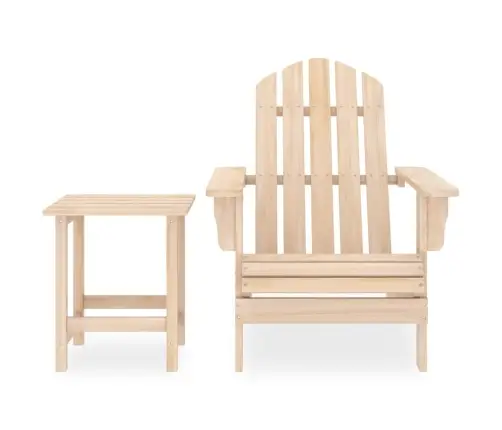 Dārza Krēsls Ar Galdiņu, Egles Masīvkoks Vidaxl Dārza Krēsls Ar Galdiņu, Egles Masīvkoks Vidaxl